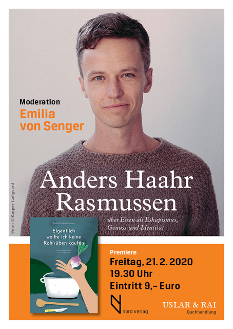 Buchpremiere: „Eigentlich wollte ich keine Kohlrüben kaufen“ von Anders Haahr Rasmussen