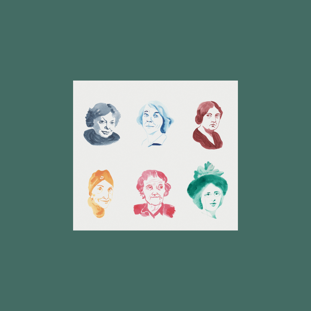 Sechs Frauen der nordischen Literatur